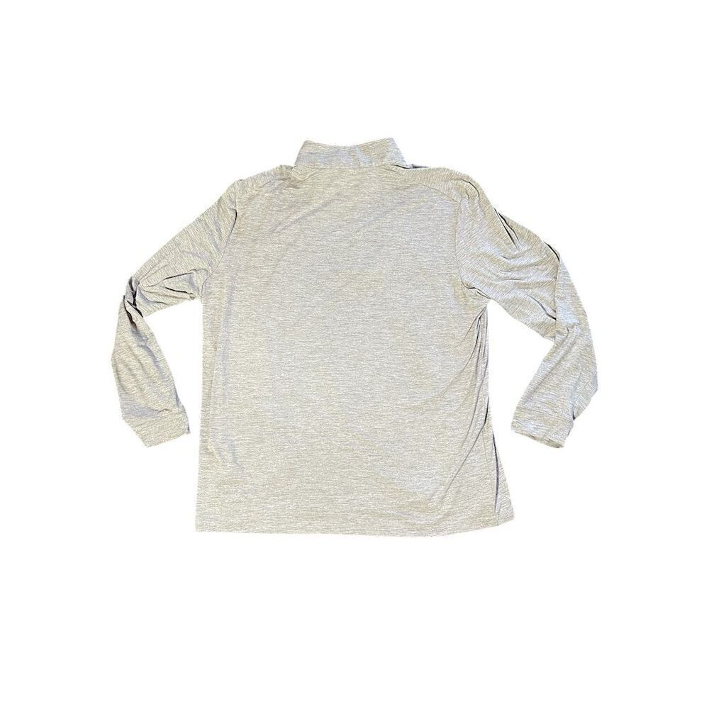Callaway Men's 2XL Gray Quarter-Zip Pullover Long Sleeve Golf Top - Picture 5 of 5